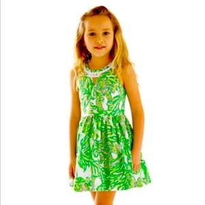Lilly Pulitzer 14 Claude Fit Flare Ric
Rac Dress